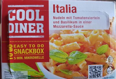 Zucker und Nährstoffe drin Cool diner