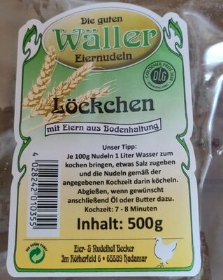 Zucker und Nährstoffe drin Waller