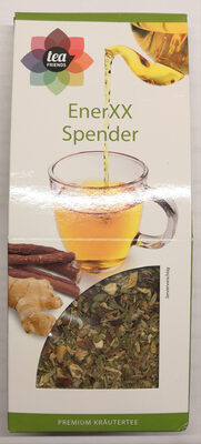 Zucker und Nährstoffe drin Tea friends