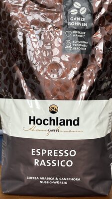 Zucker und Nährstoffe drin Hochland kaffee