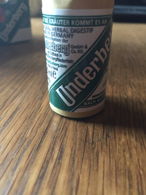 Zucker und Nährstoffe drin Underberg gmbh co kg