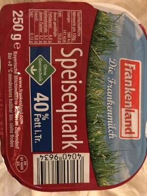 Şeker ve besinler Frankenland edeka