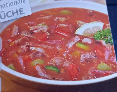 Zucker und Nährstoffe drin Suppe