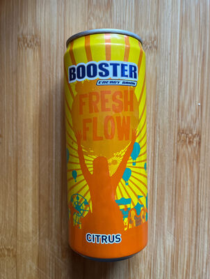 Zucker und Nährstoffe drin Booster energy drinks