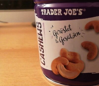 Zucker und Nährstoffe drin Traders joe s