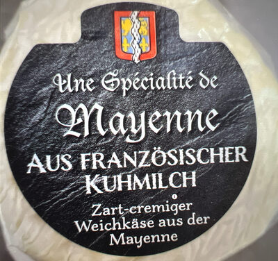 Zucker und Nährstoffe drin Une specialite de mayenne