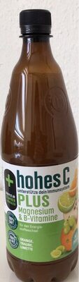 Сахар и питательные вещества в Hohes c plus magnesium b vitamine