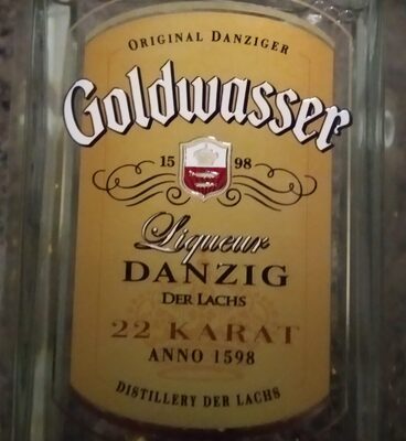 Zucker und Nährstoffe drin Danziger goldwasser