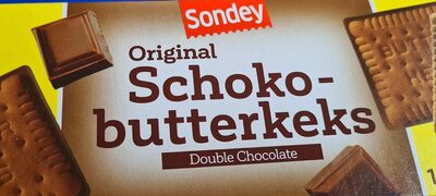 Zucker und Nährstoffe drin Sondey double chocolate