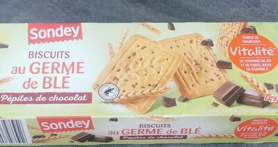 Sucre et nutriments contenus dans Sondey