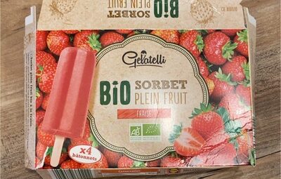 Sucre et nutriments contenus dans Gelatelli