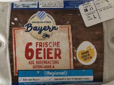 Zucker und Nährstoffe drin Bavaria ei gmbh