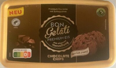 Zucker und Nährstoffe drin Bon gelati premium eis