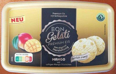 Zucker und Nährstoffe drin Bon gelati lidl