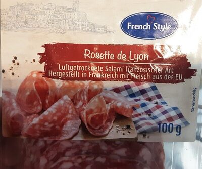 Zucker und Nährstoffe drin French style lidl