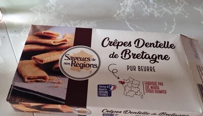 Sucre et nutriments contenus dans Saveur de nos region