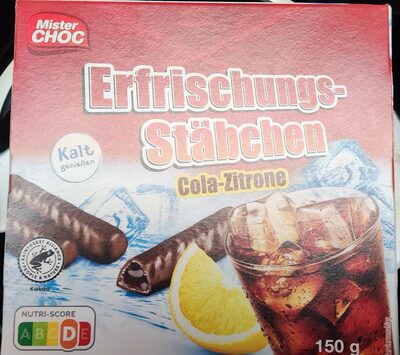 Zucker und Nährstoffe drin Misterchoc