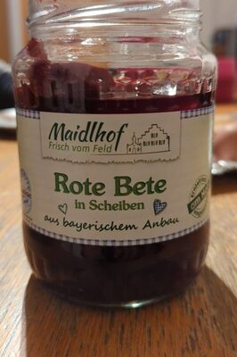 Zucker und Nährstoffe drin Maidhof