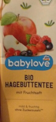 Sucre et nutriments contenus dans Babylove