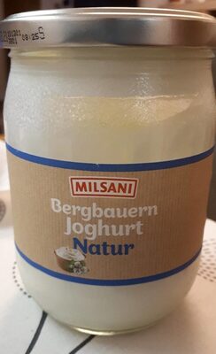 Zucker und Nährstoffe drin Berglandmilch