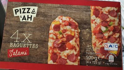 Zucker und Nährstoffe drin Pizza salami