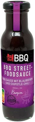 Zucker und Nährstoffe drin Aldi bbq street food sauce