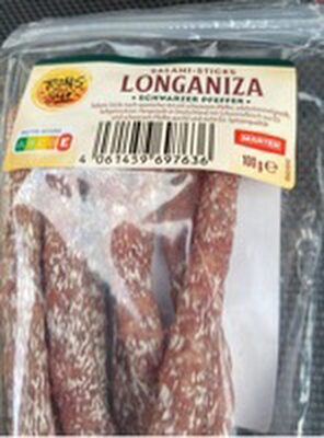 Zucker und Nährstoffe drin Longaniza