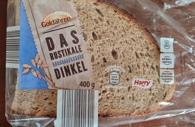 Zucker und Nährstoffe drin Harry brot