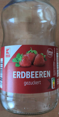 Erdbeeren im glas