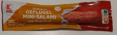 Geflügel mini salami mit palmfett