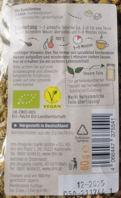 Zucker und Nährstoffe drin Dm drogerie markt gmbh