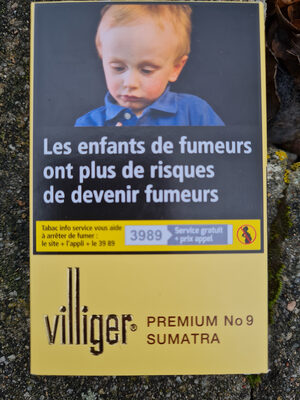 Sucre et nutriments contenus dans Villiger