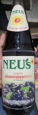 Zucker und Nährstoffe drin Neus