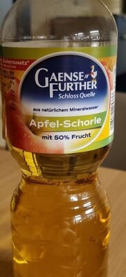 Zucker und Nährstoffe drin Gaense further schloss quelle