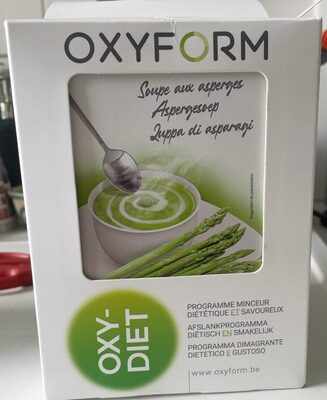 Sucre et nutriments contenus dans Oxyform