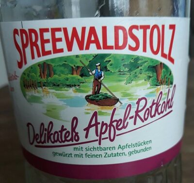 Zucker und Nährstoffe drin Spreewaldstolz