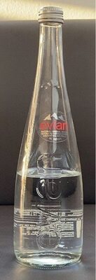 Zucker und Nährstoffe drin Evian