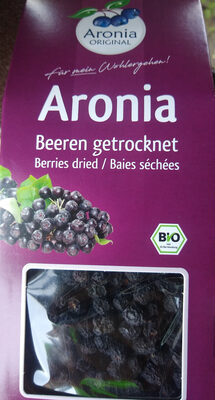 Zucker und Nährstoffe drin Aronia original