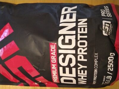 Zucker und Nährstoffe drin Esn designer whey