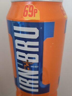 Zucker und Nährstoffe drin Irn bru