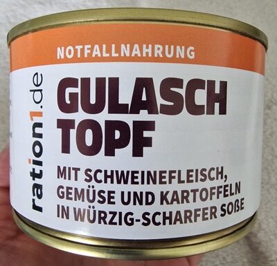 Zucker und Nährstoffe drin Ration 1