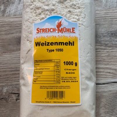 Zucker und Nährstoffe drin Streich muhle