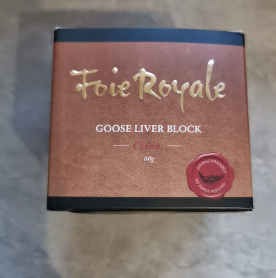 Zucker und Nährstoffe drin Foie royale