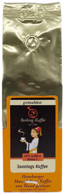 Zucker und Nährstoffe drin Becking kaffee