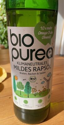 Zucker und Nährstoffe drin Bio purea