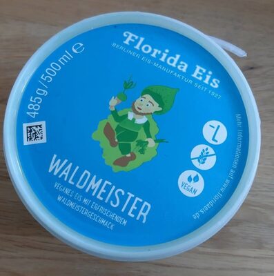 Zucker und Nährstoffe drin Florida eis