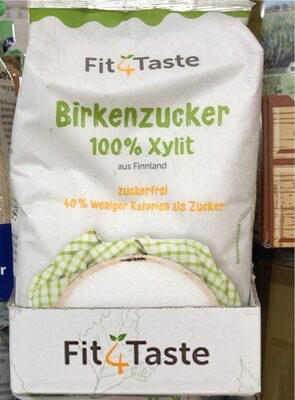 Zucker und Nährstoffe drin Fit taste