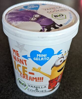 Zucker und Nährstoffe drin Mini gelato