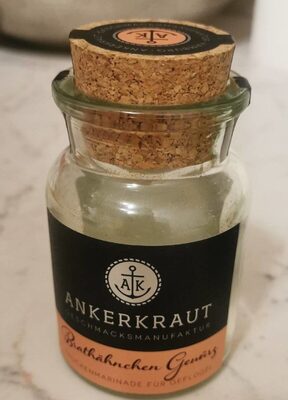 Zucker und Nährstoffe drin Ankerkraut