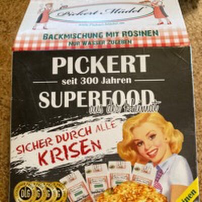 Zucker und Nährstoffe drin Pickert madel